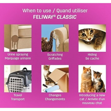 Feliway Classic 30 Days Calming Starter Kit with Plug in Diffuser and Refill 48ml